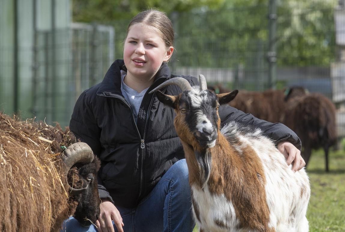 Curio prinsentuin Andel leerling aan het woord